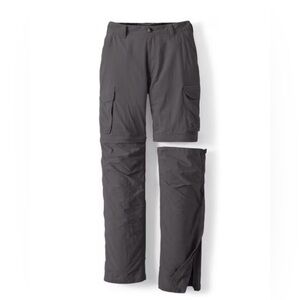REI Sahara Convertible Hiking‎ Pants Zip-Off Cargo Shorts Trekking Lightweight
